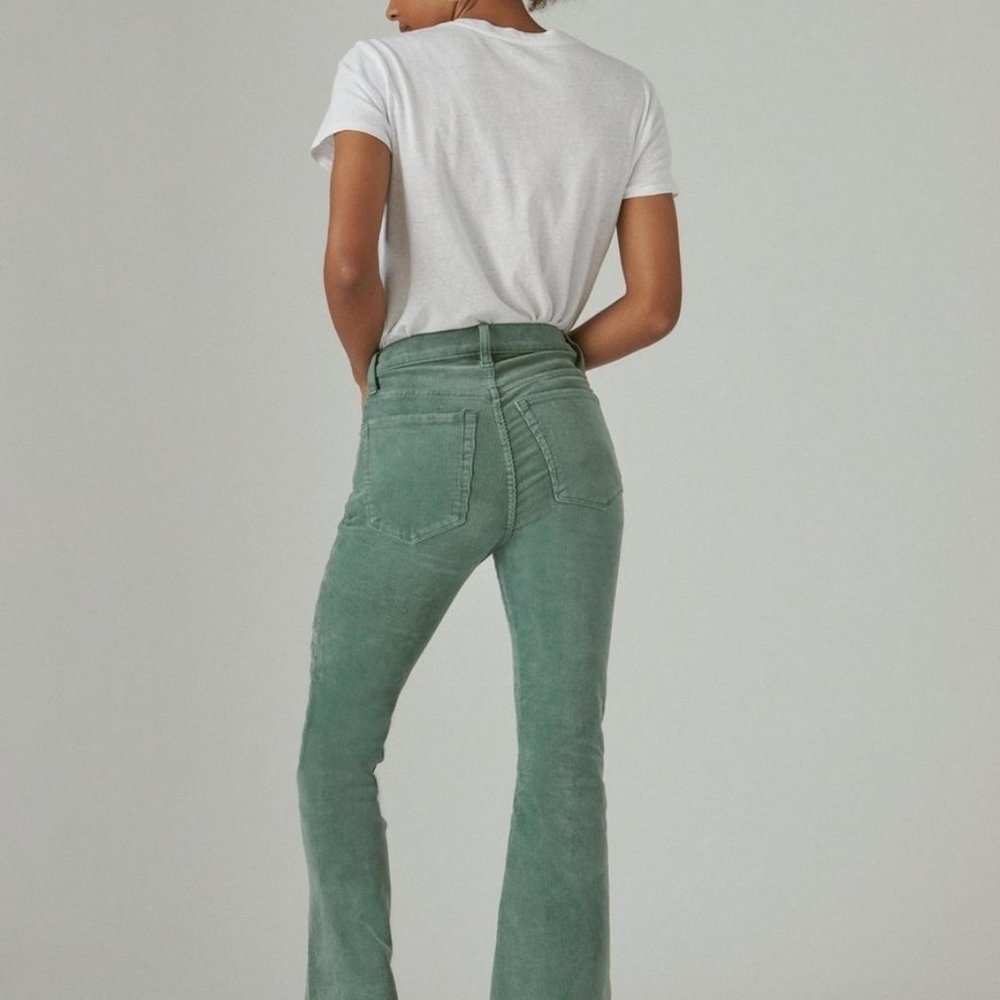 High Rise Stevie Flare Corduroy - Lucky Brand